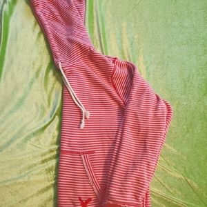 American Eagle Striped Hoodie